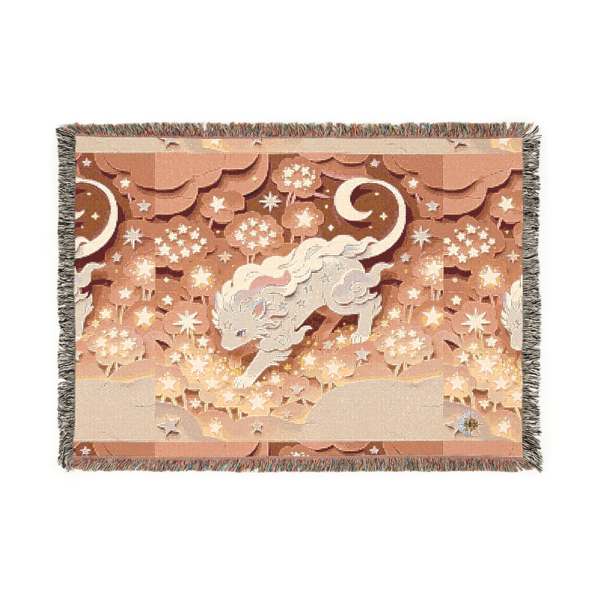 HD Crescent Starpaws 100% Cotton Woven Blanket