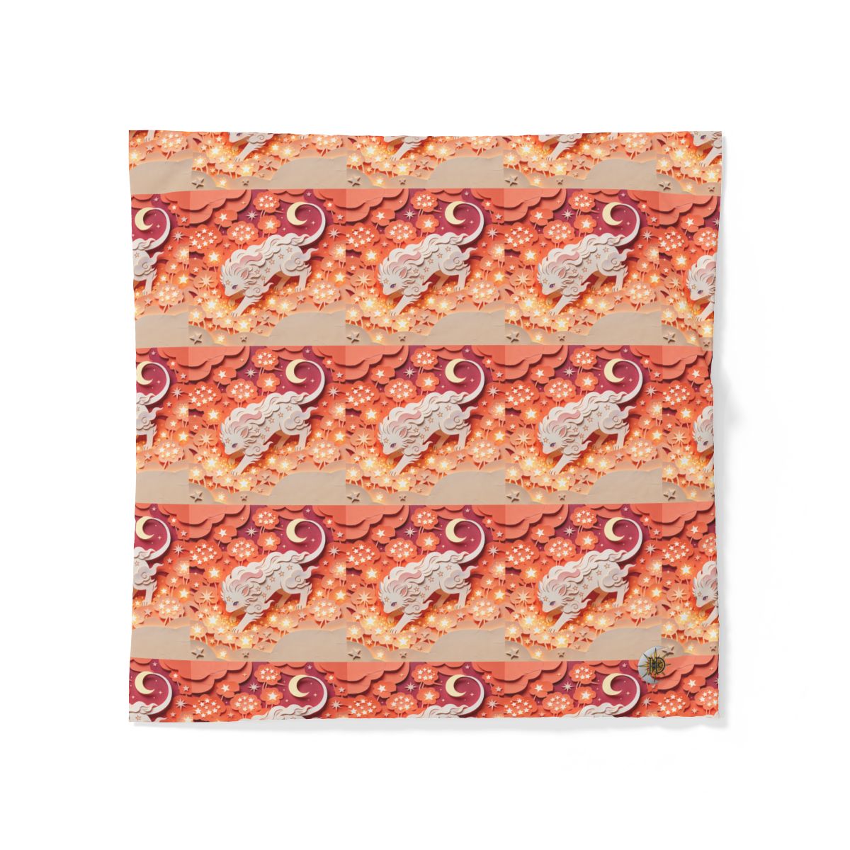 HD Crescent Starpaws 100% Cotton Duvet Cover — additional view