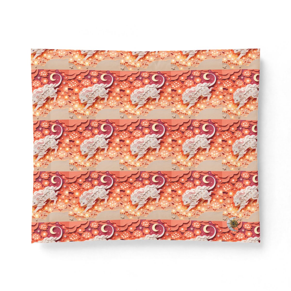 HD Crescent Starpaws Cotton-Shell Comforter