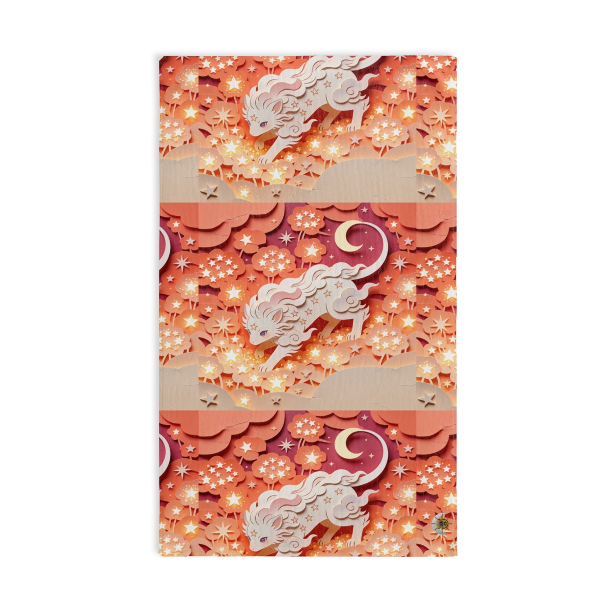 HD Crescent Starpaws Printed Hand Towel