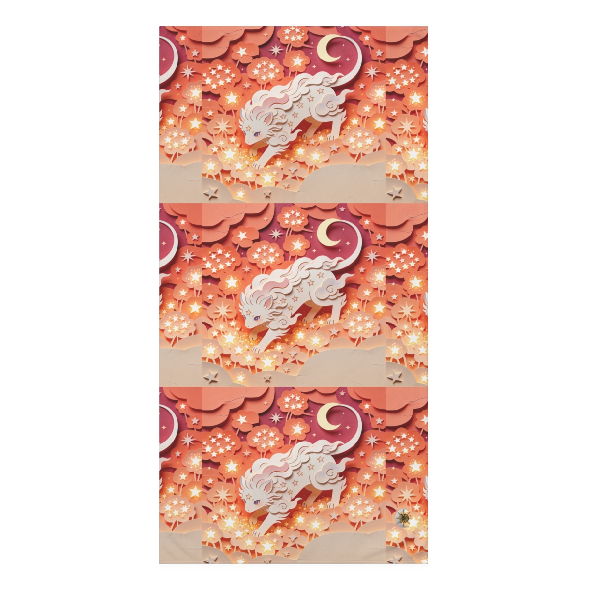 HD Crescent Starpaws Mink-Cotton Bath Towel