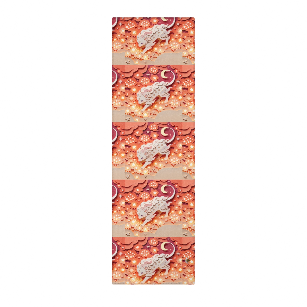 HD Crescent Starpaws Polyester Chenille Area Rug — additional view