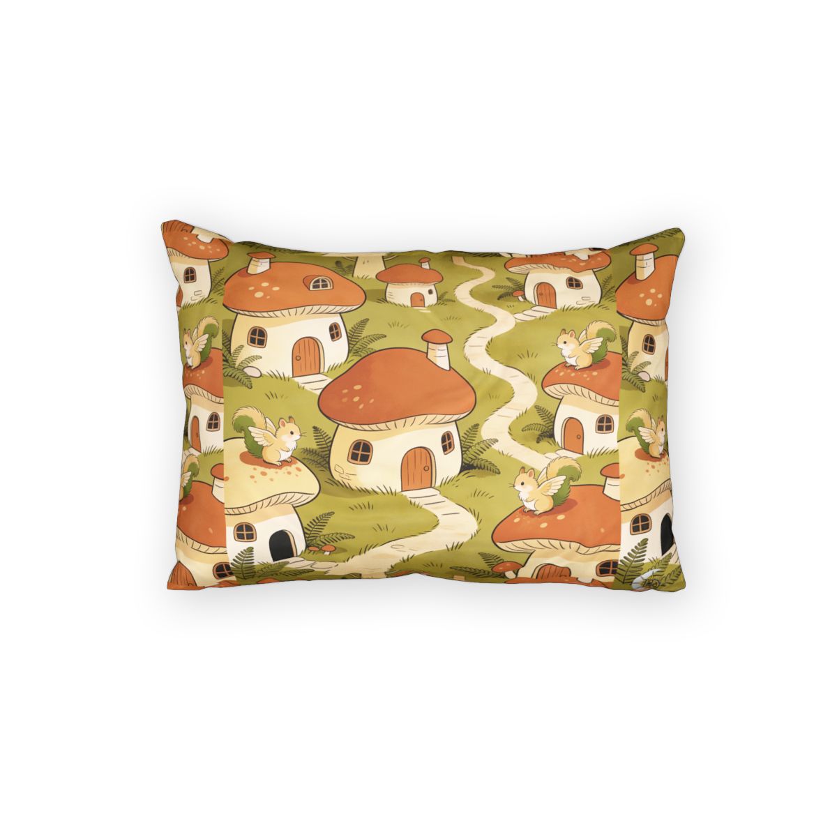 HD Mosswing Village 100% Cotton Pillow Sham