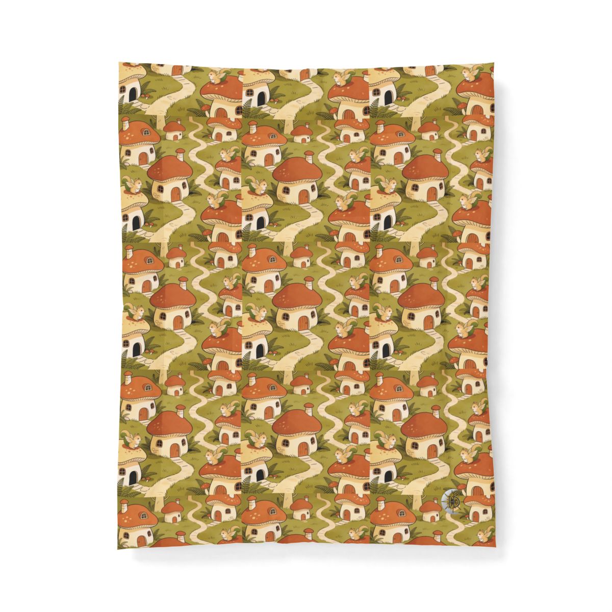 HD Mosswing Village Cotton-Shell Comforter — additional view