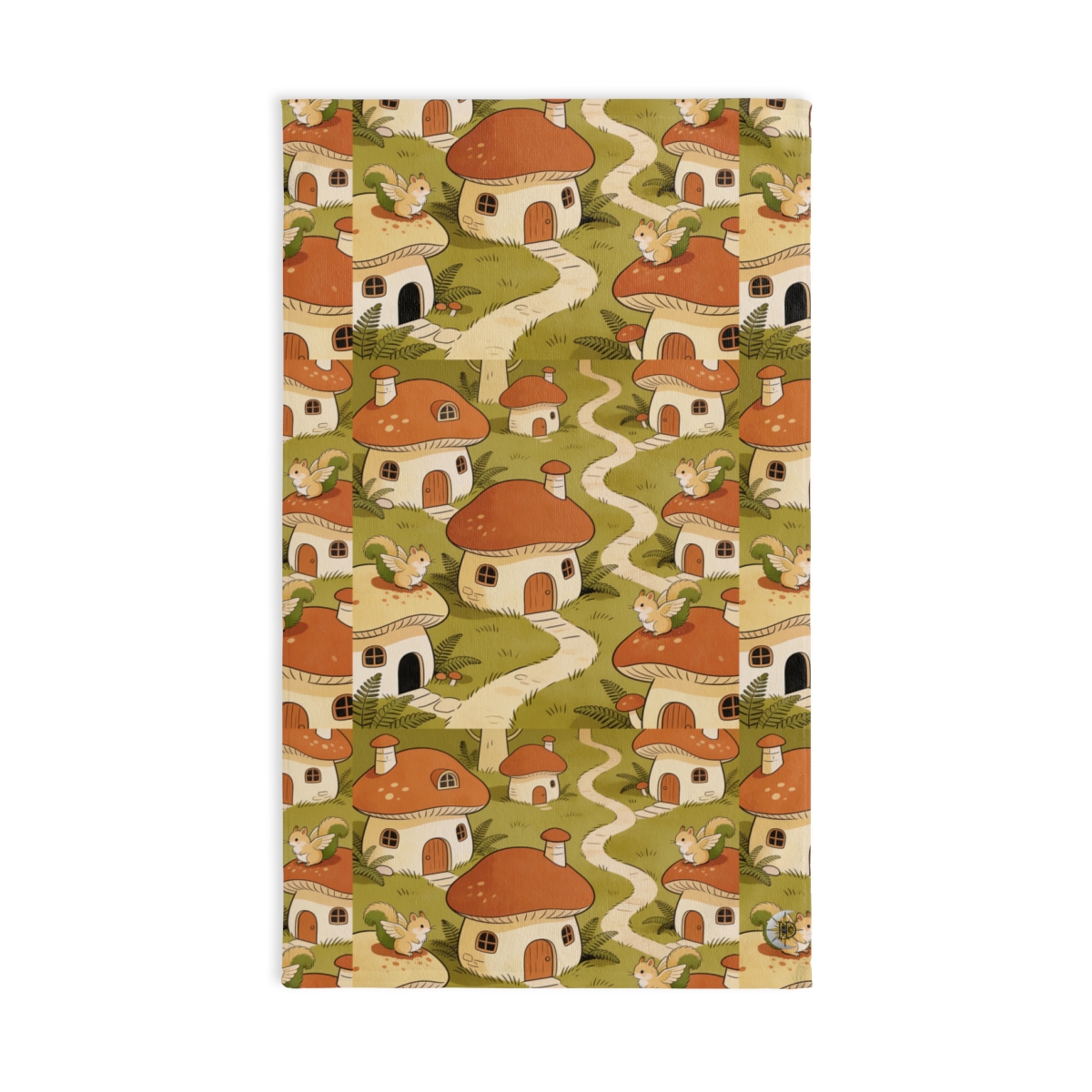 HD Mosswing Village Printed Hand Towel