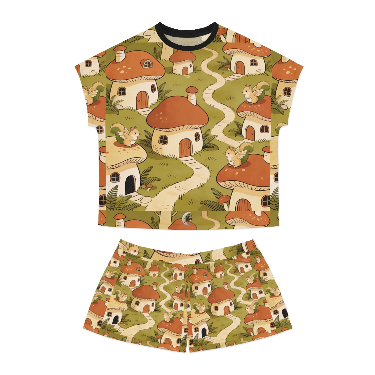 HD Mosswing Village Women’s Short Pajama Set