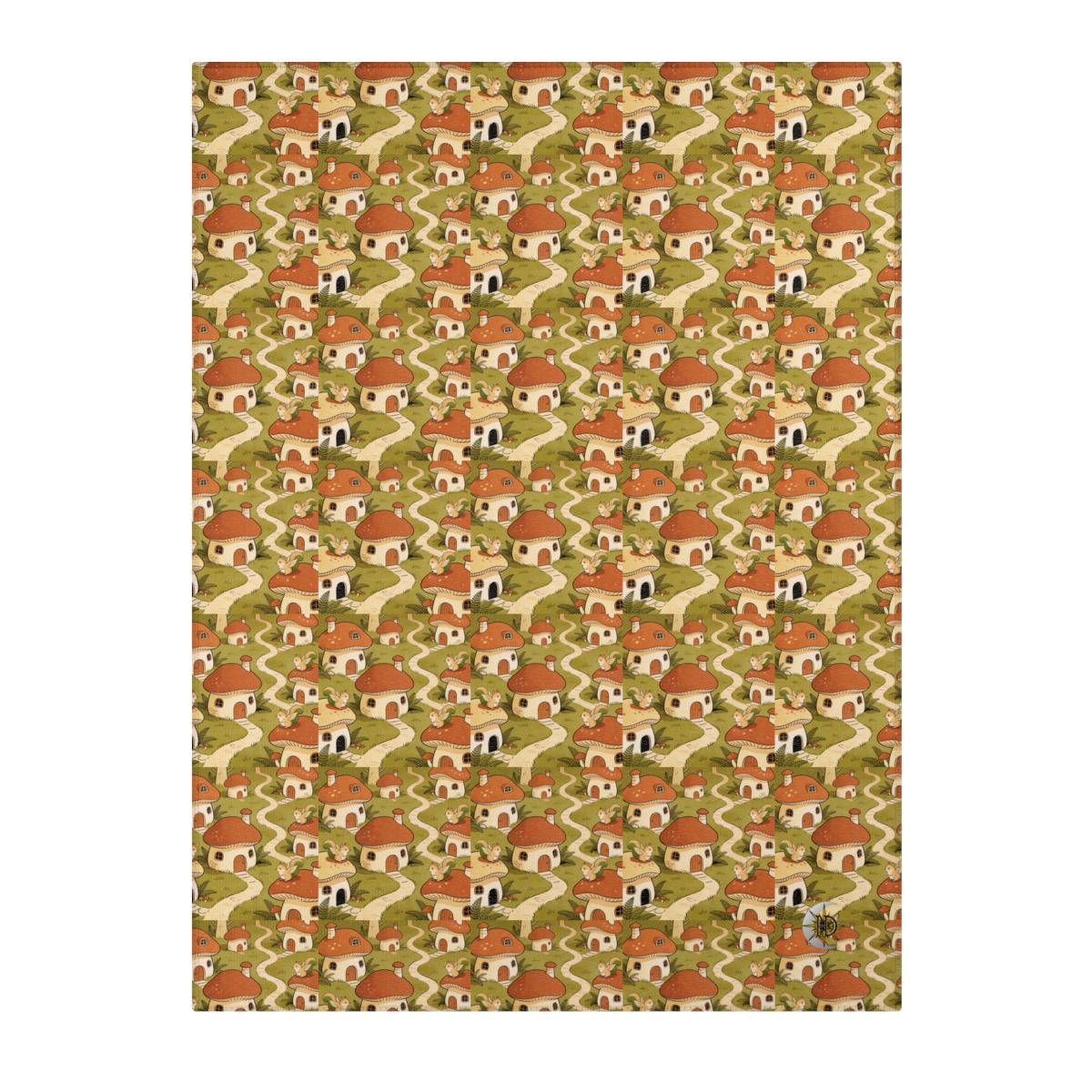 HD Mosswing Village Polyester Chenille Area Rug — additional view