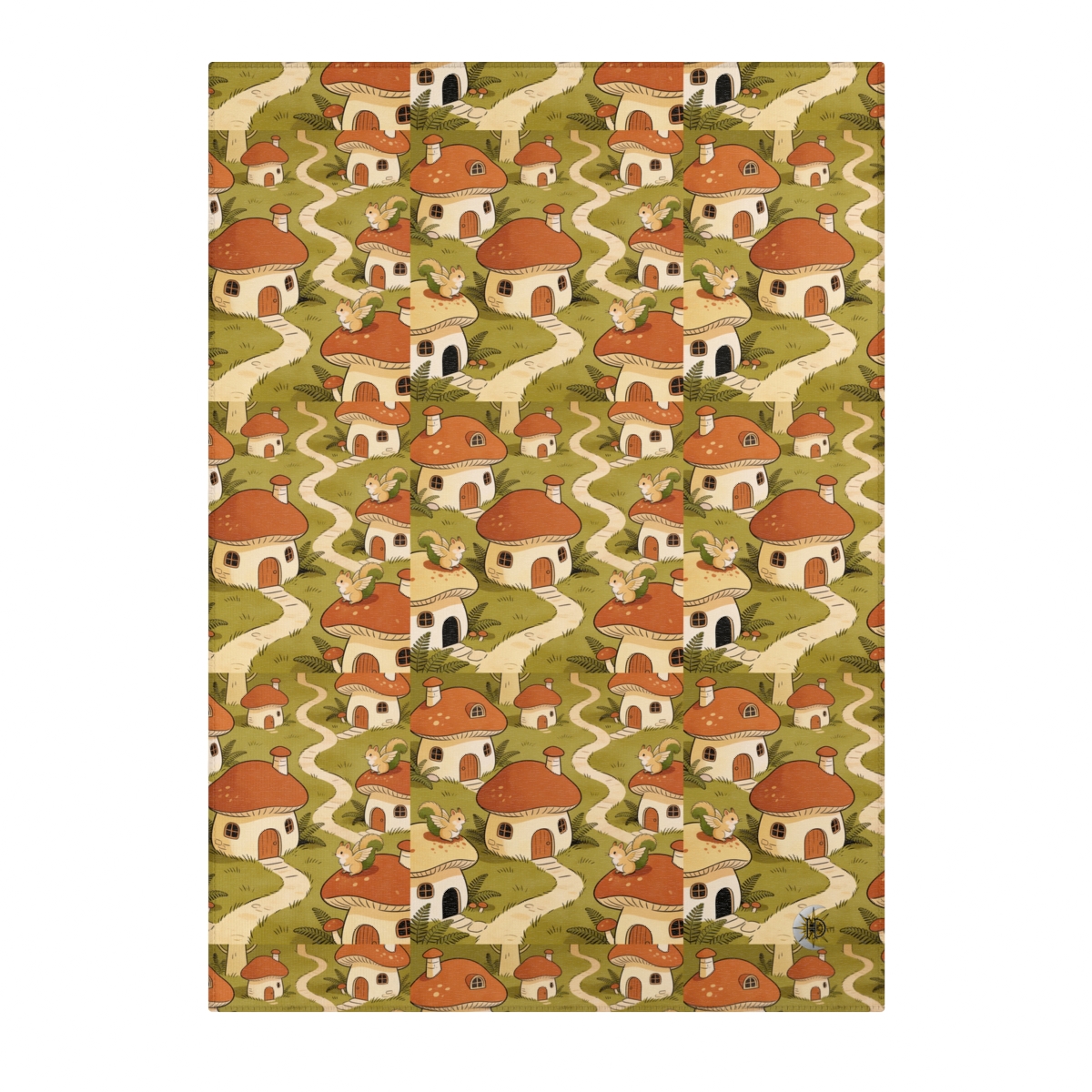 HD Mosswing Village Polyester Chenille Area Rug — additional view