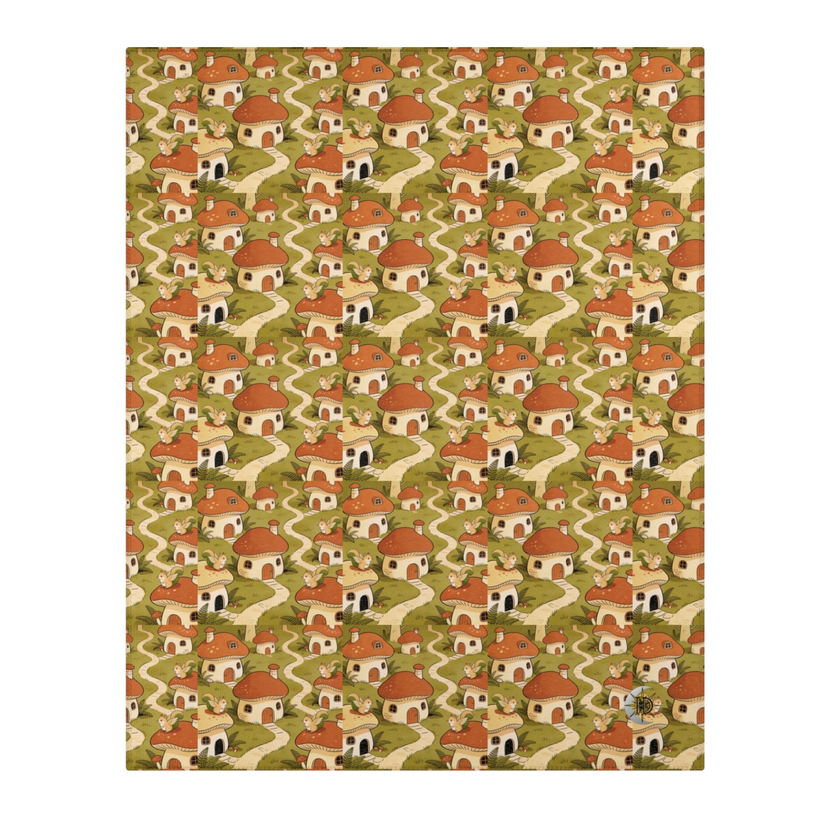 HD Mosswing Village Polyester Chenille Area Rug — additional view