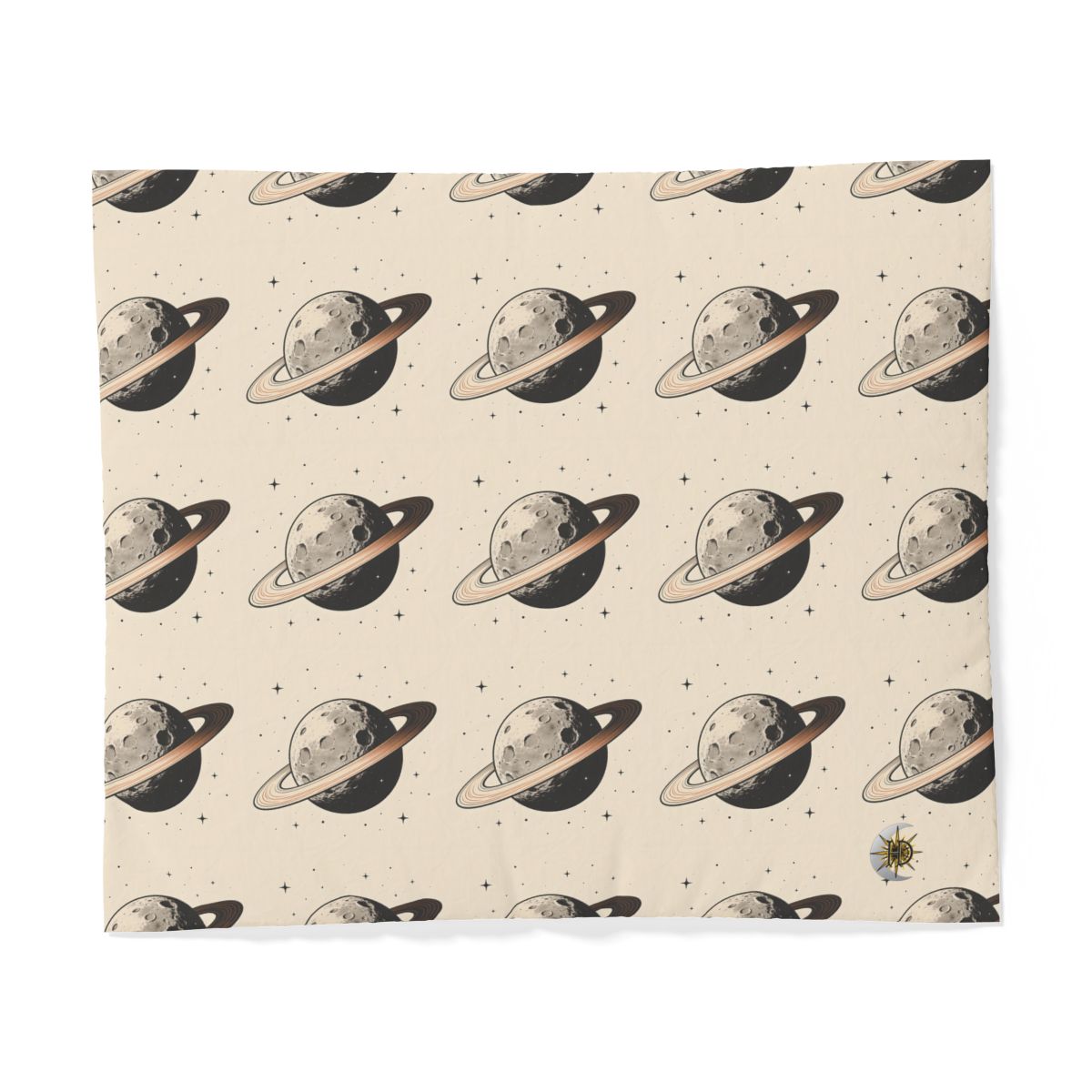 HD Copper Ringworld 100% Cotton Duvet Cover — additional view