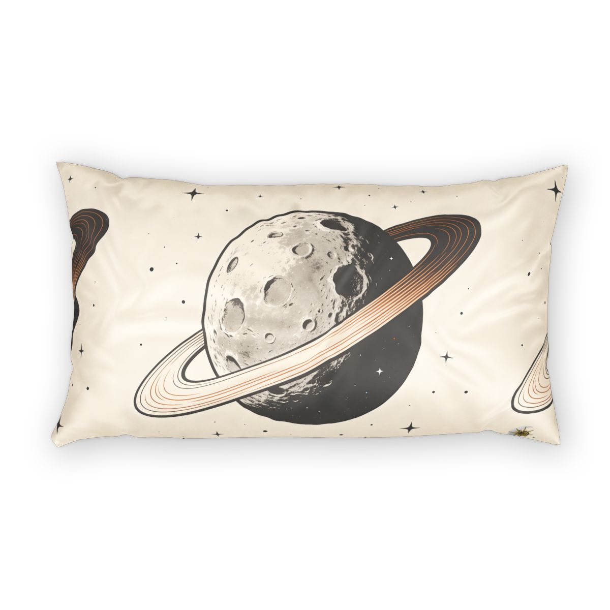 HD Copper Ringworld 100% Cotton Pillow Sham — additional view
