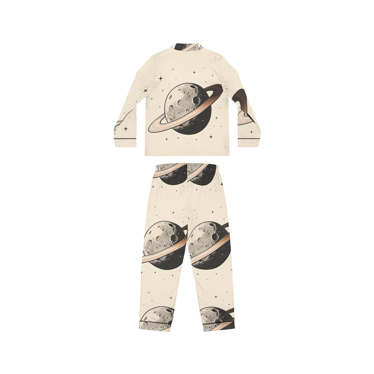 HD Copper Ringworld Women’s Satin Pajama Set — additional view