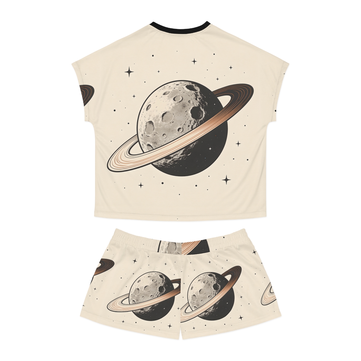 HD Copper Ringworld Women’s Short Pajama Set — additional view