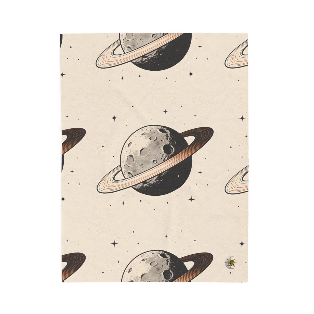 HD Copper Ringworld Velveteen Plush Blanket