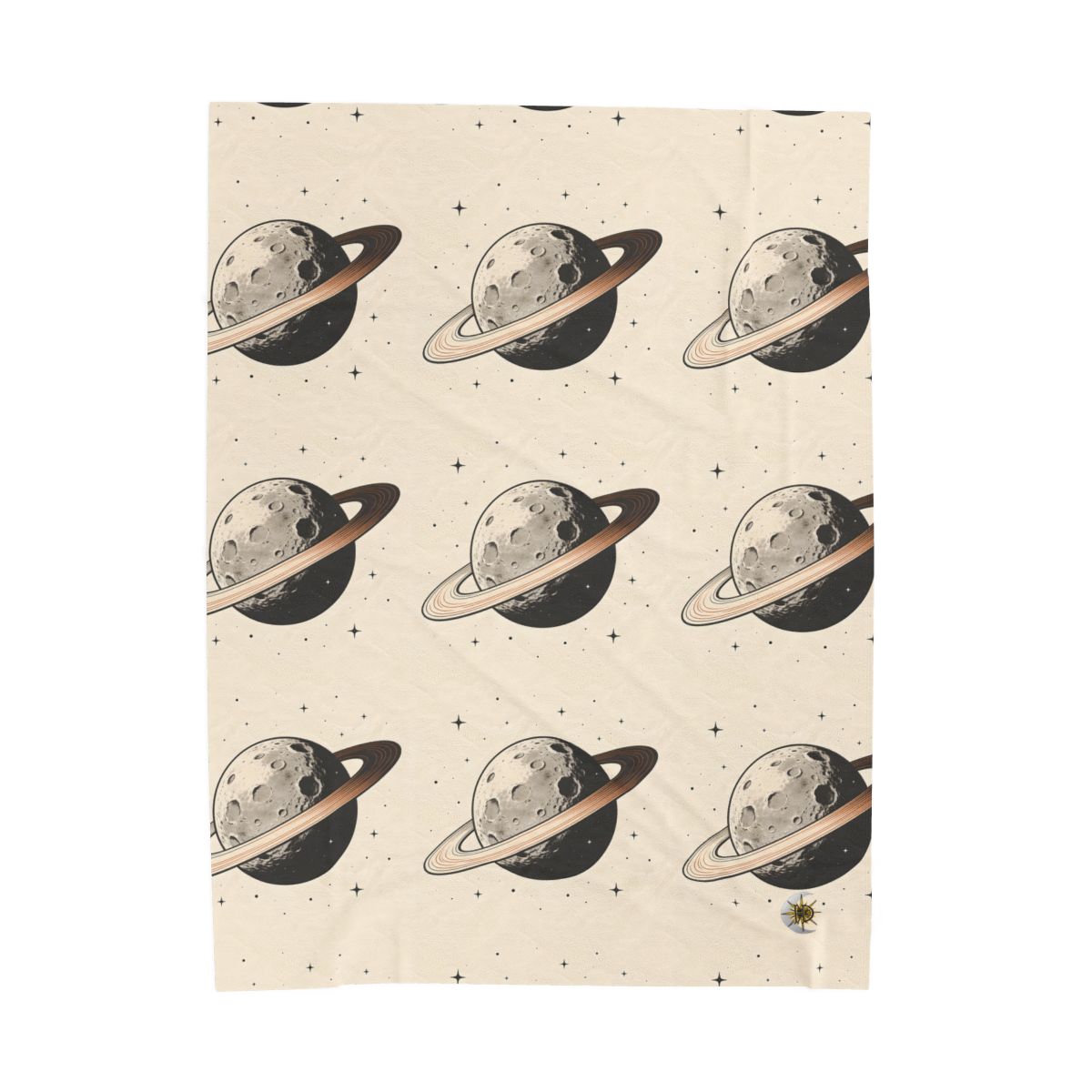 HD Copper Ringworld Velveteen Plush Blanket — additional view