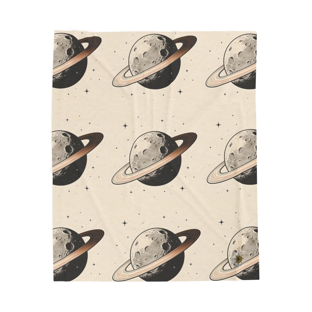 HD Copper Ringworld Velveteen Plush Blanket — additional view