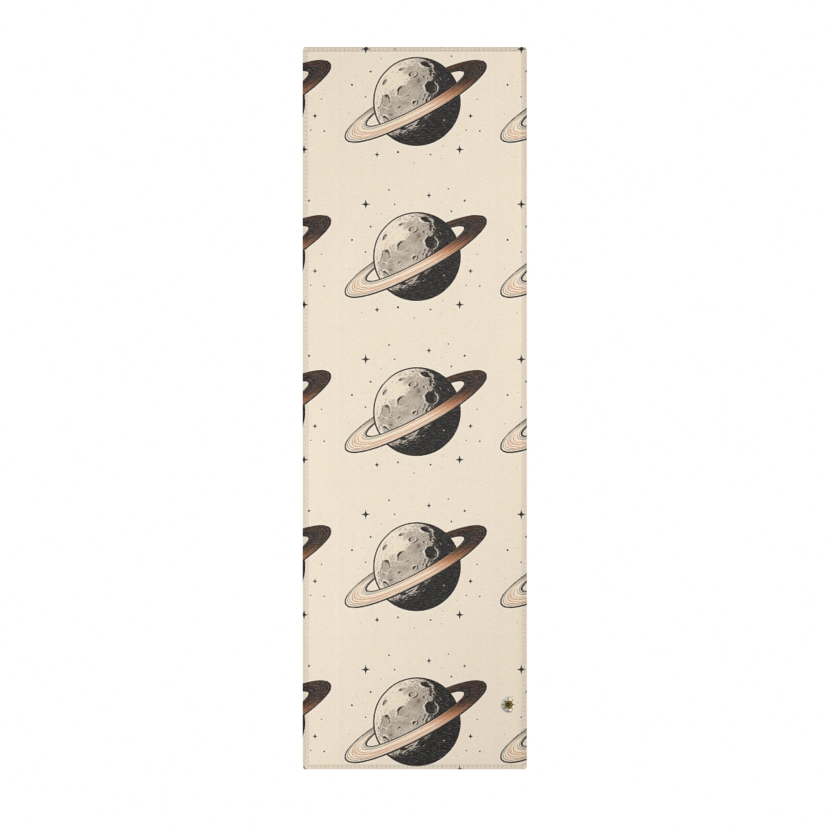HD Copper Ringworld Polyester Chenille Area Rug — additional view