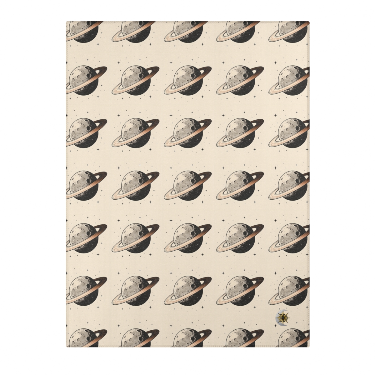 HD Copper Ringworld Polyester Chenille Area Rug — additional view