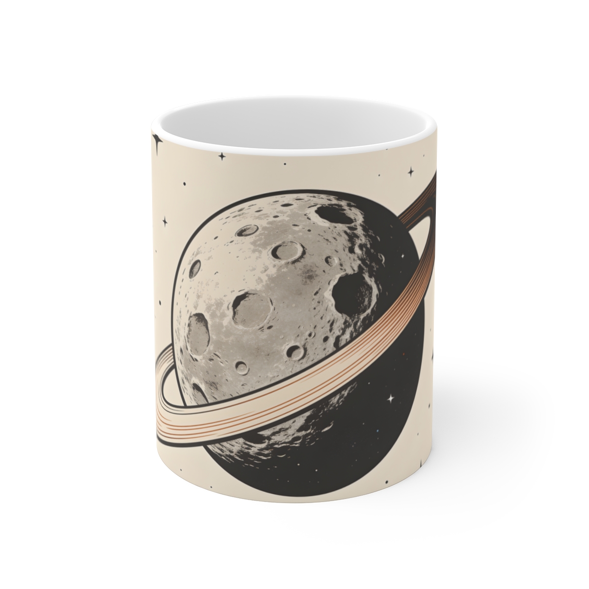 HD Copper Ringworld Ceramic Mug 11oz