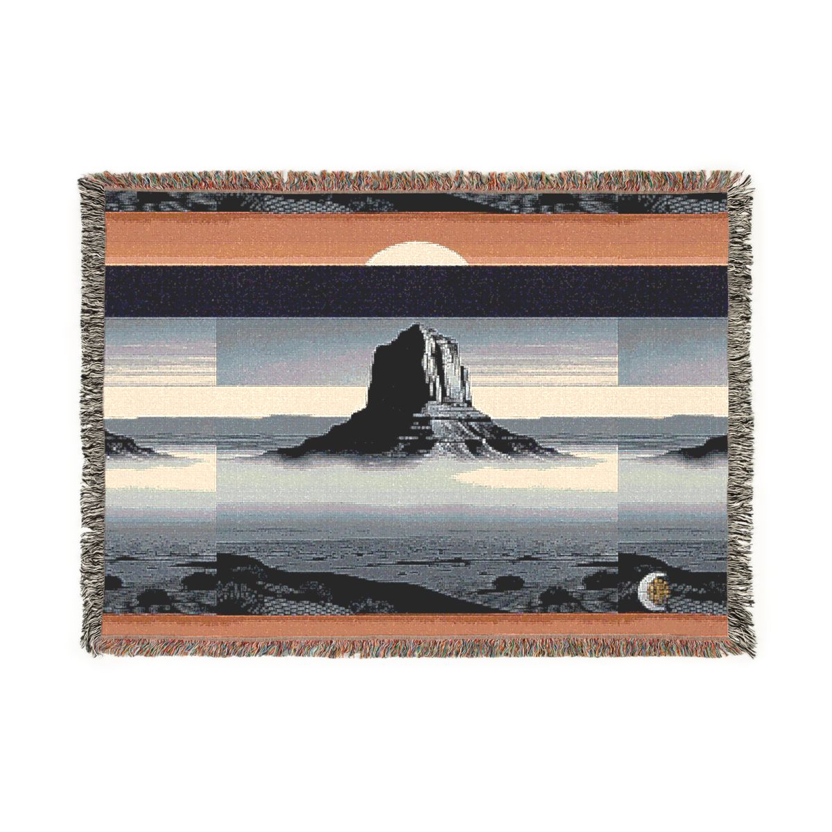 HD Desert Afterglow 100% Cotton Woven Blanket
