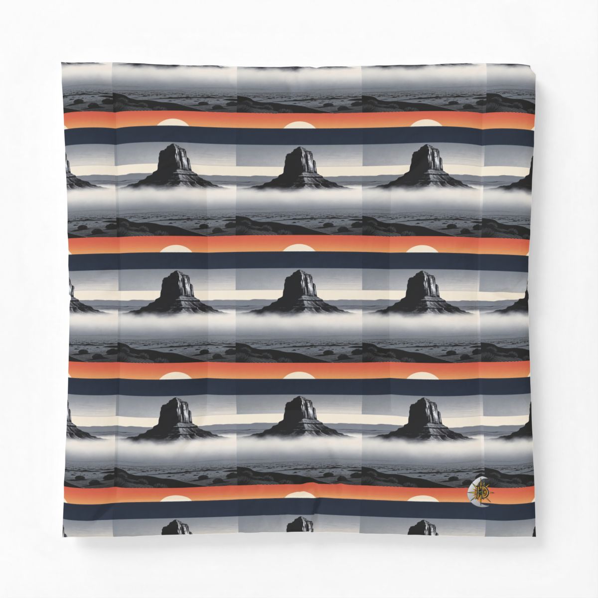 HD Desert Afterglow Cotton-Shell Comforter — additional view