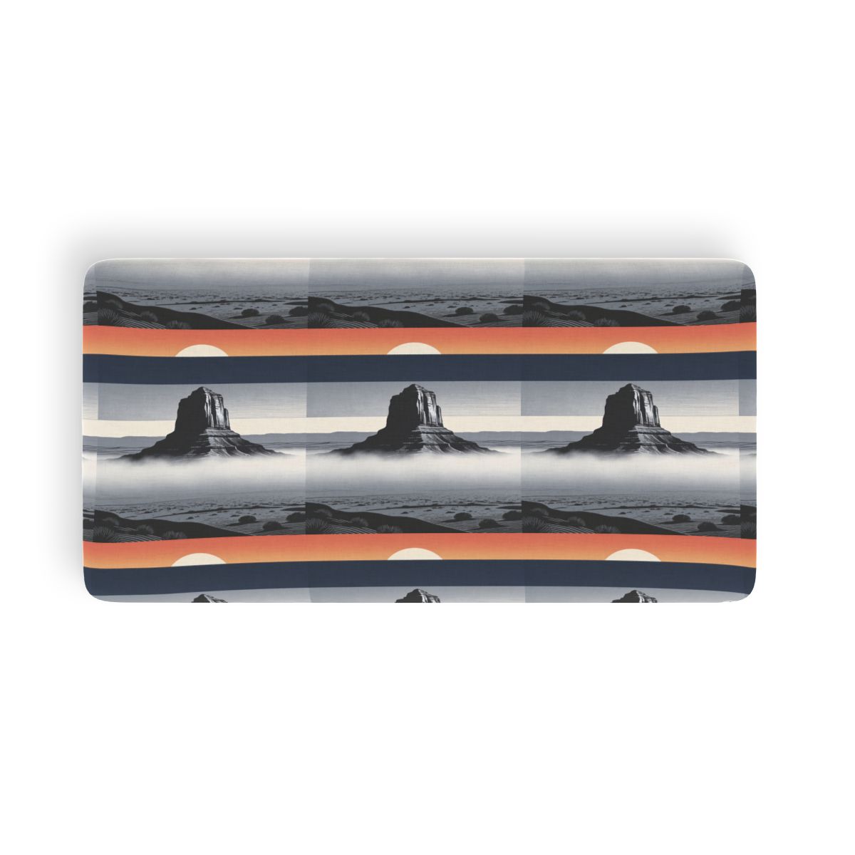 HD Desert Afterglow Twin Jersey Fitted Sheet