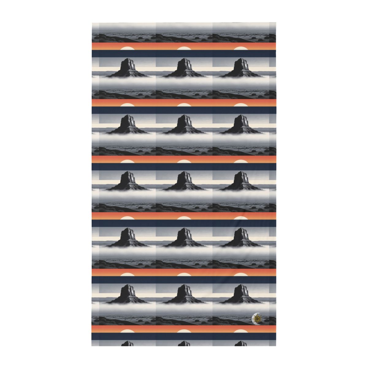 HD Desert Afterglow Twin Jersey Flat Sheet