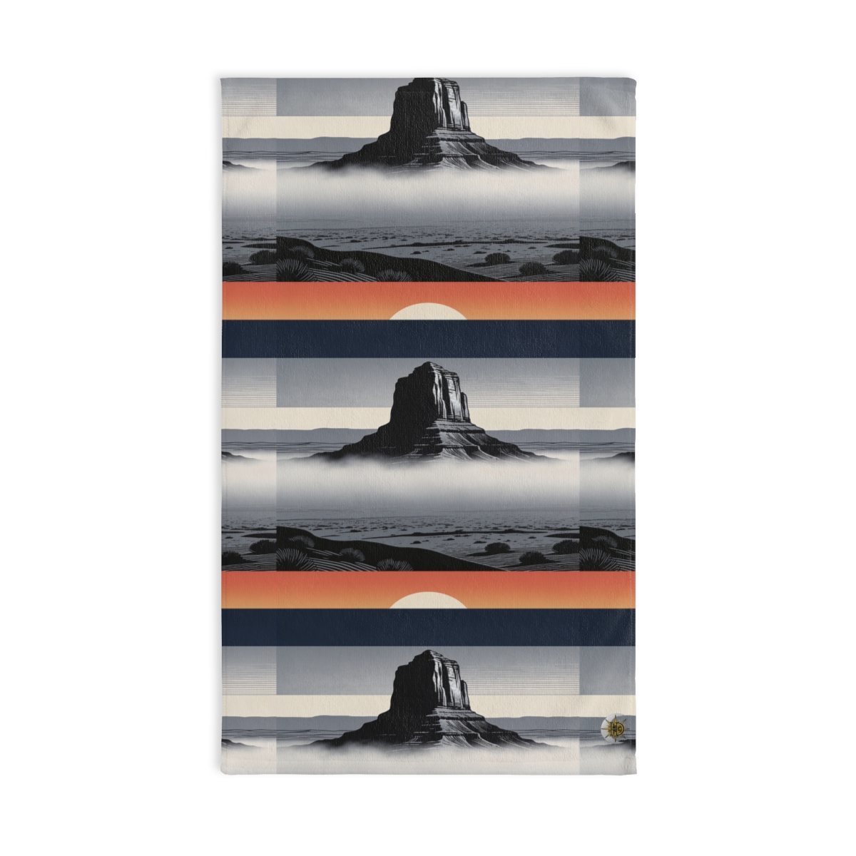 HD Desert Afterglow Printed Hand Towel