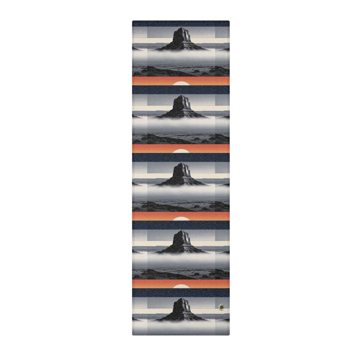 HD Desert Afterglow Polyester Chenille Area Rug — additional view