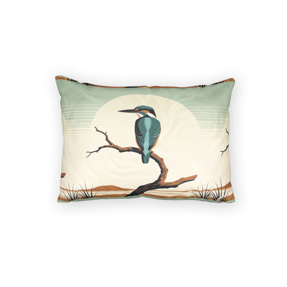 HD Stillwater Kingfisher 100% Cotton Pillow Sham
