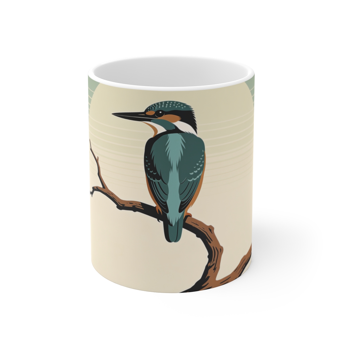 HD Stillwater Kingfisher Ceramic Mug 11oz