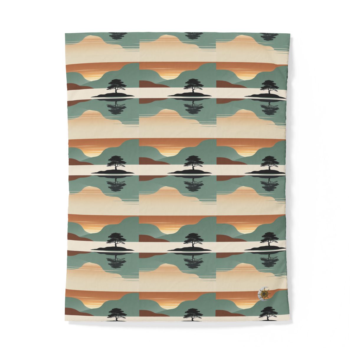 HD Quiet Lake Reflection 100% Cotton Duvet Cover