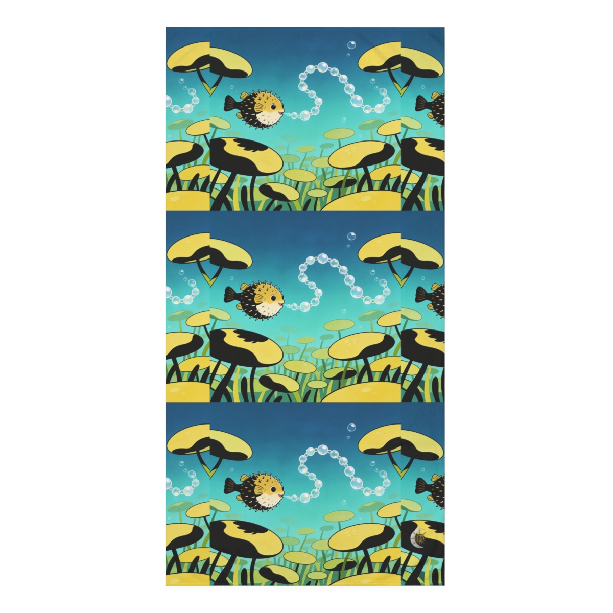 HD Bubblefin Meadow Mink-Cotton Bath Towel