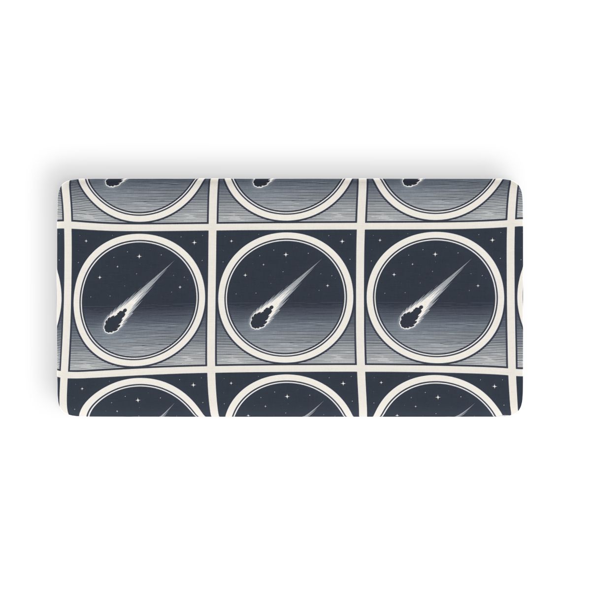HD Midnight Meteor Twin Jersey Fitted Sheet