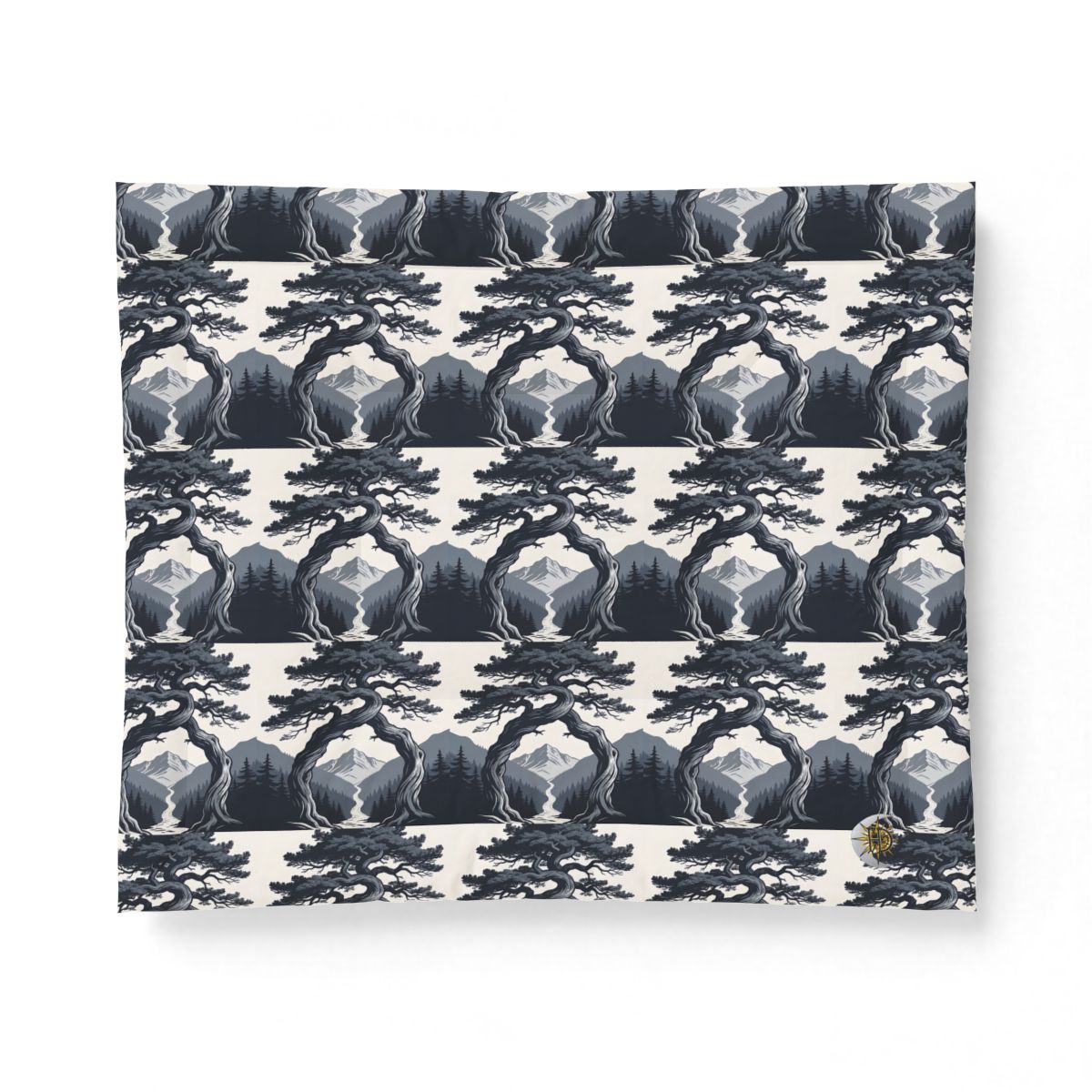 HD Twilight Pine Arch Cotton-Shell Comforter