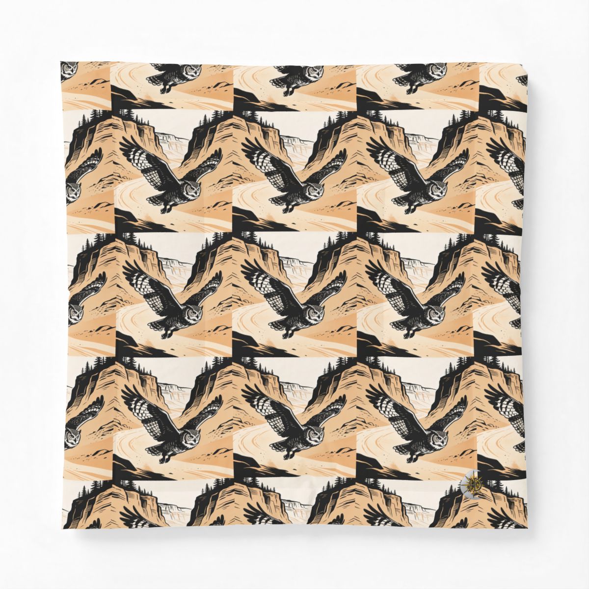 HD Canyon Owl Cotton-Shell Comforter — additional view