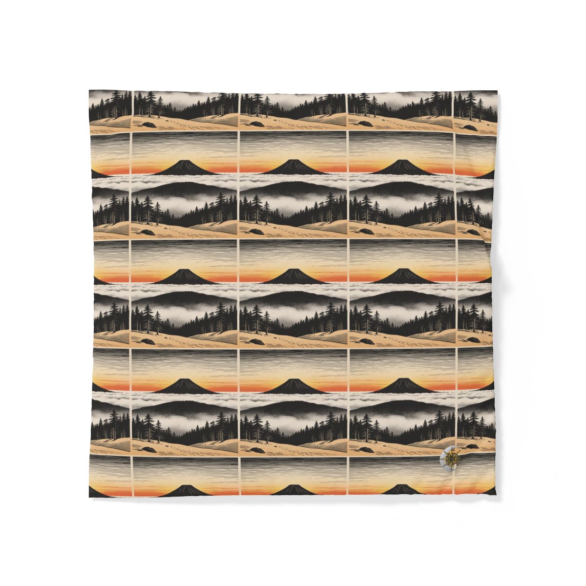 HD Sunrise Above the Clouds 100% Cotton Duvet Cover — additional view