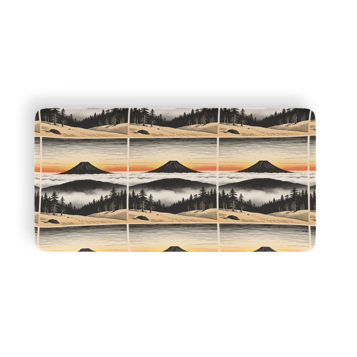 HD Sunrise Above the Clouds Twin Jersey Fitted Sheet