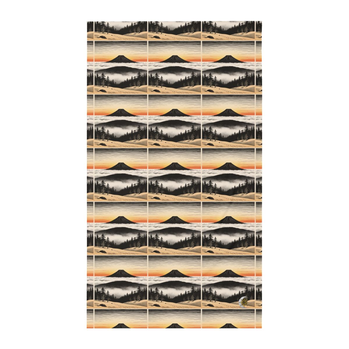 HD Sunrise Above the Clouds Twin Jersey Flat Sheet