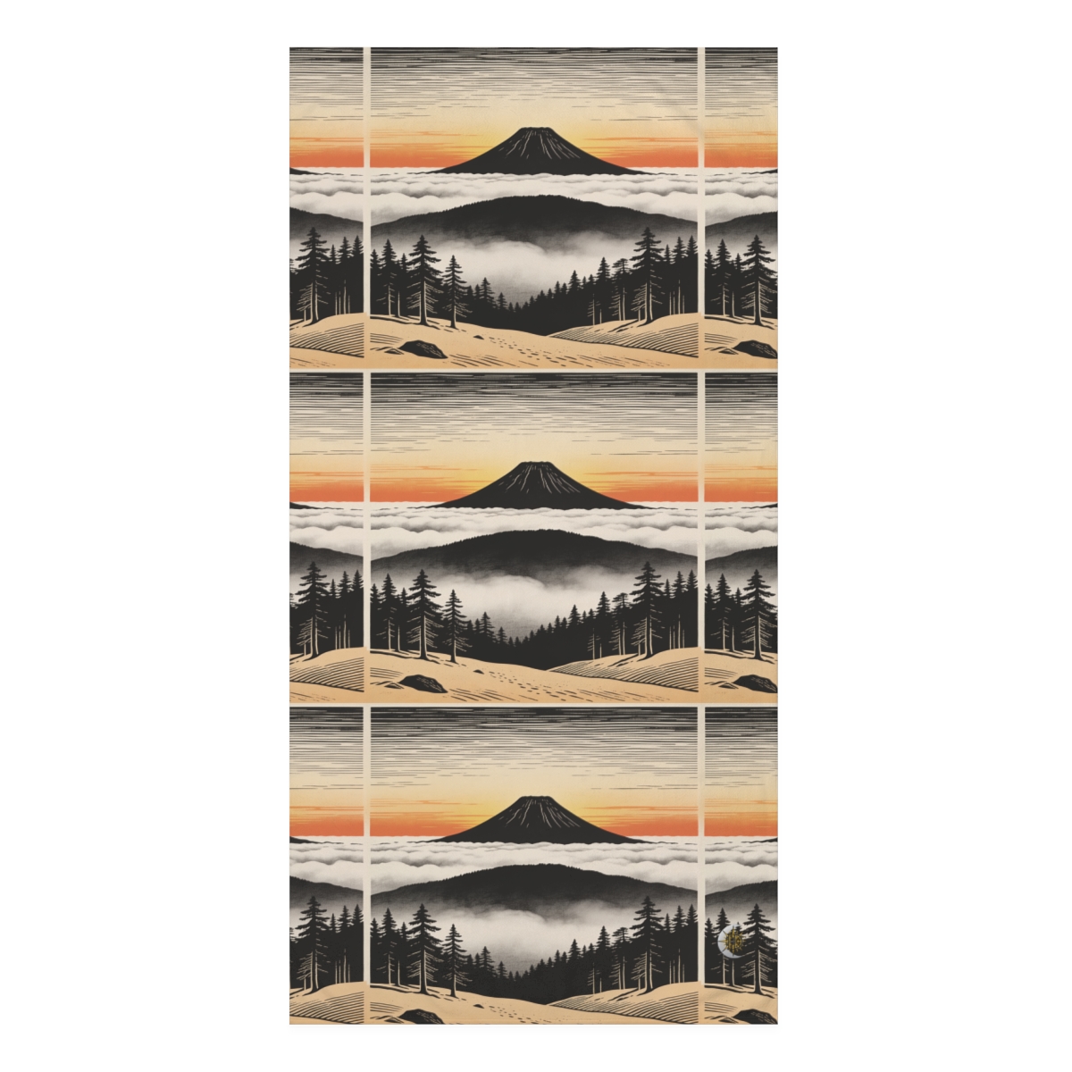 HD Sunrise Above the Clouds Mink-Cotton Bath Towel