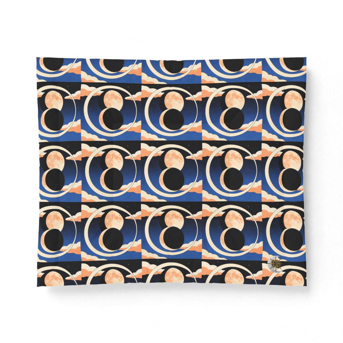 HD Moonrise Orbit Cotton-Shell Comforter