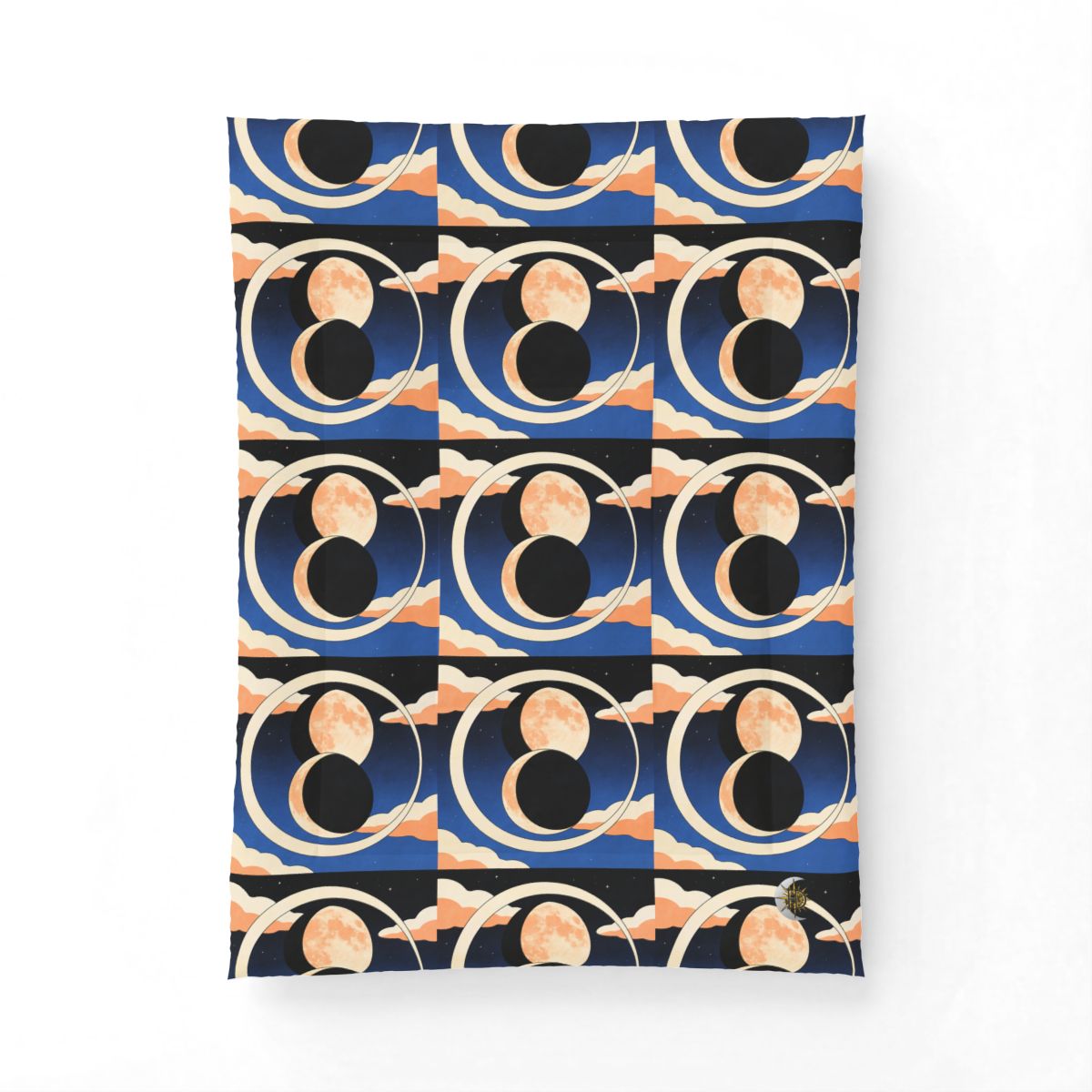HD Moonrise Orbit Cotton-Shell Comforter — additional view