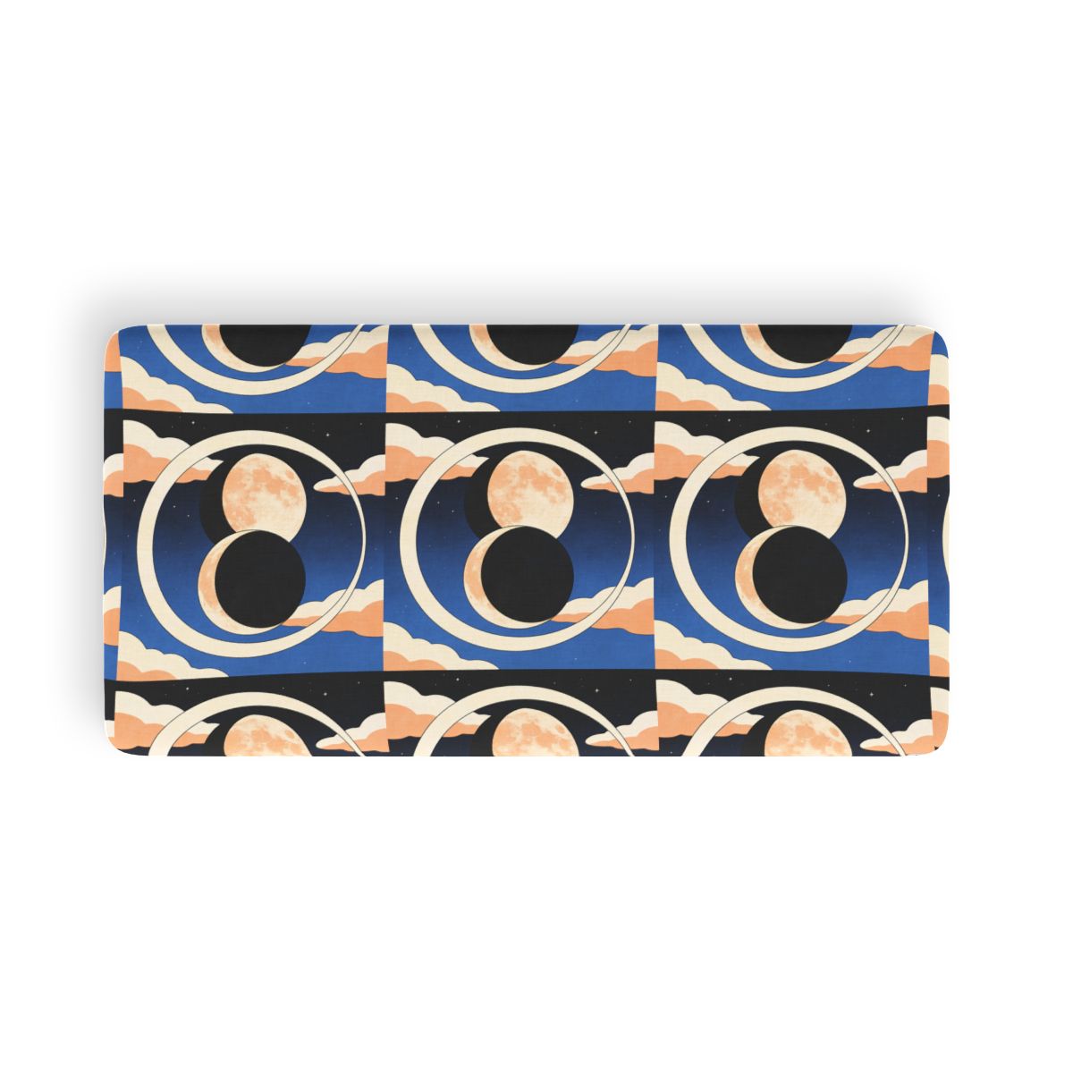 HD Moonrise Orbit Twin Jersey Fitted Sheet