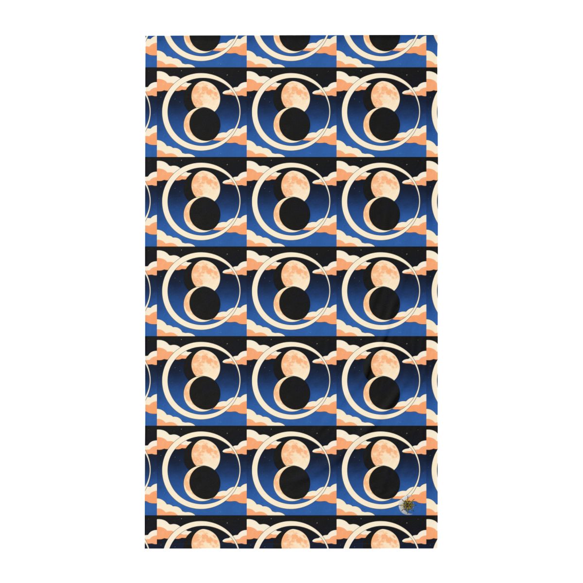 HD Moonrise Orbit Twin Jersey Flat Sheet