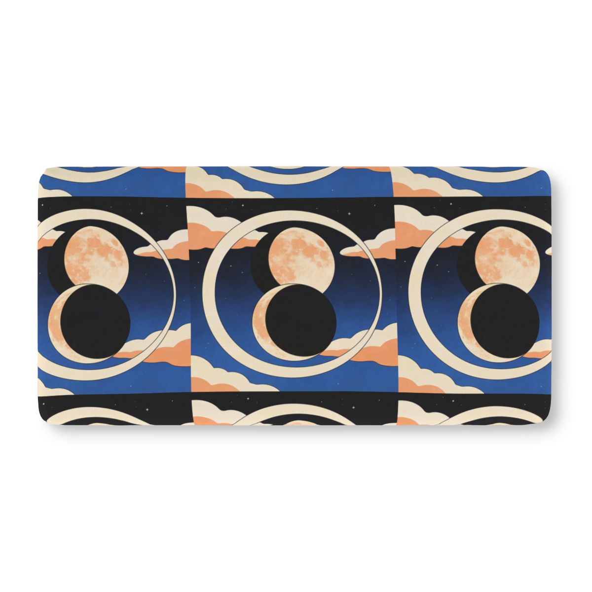 HD Moonrise Orbit Fitted Crib Sheet — additional view