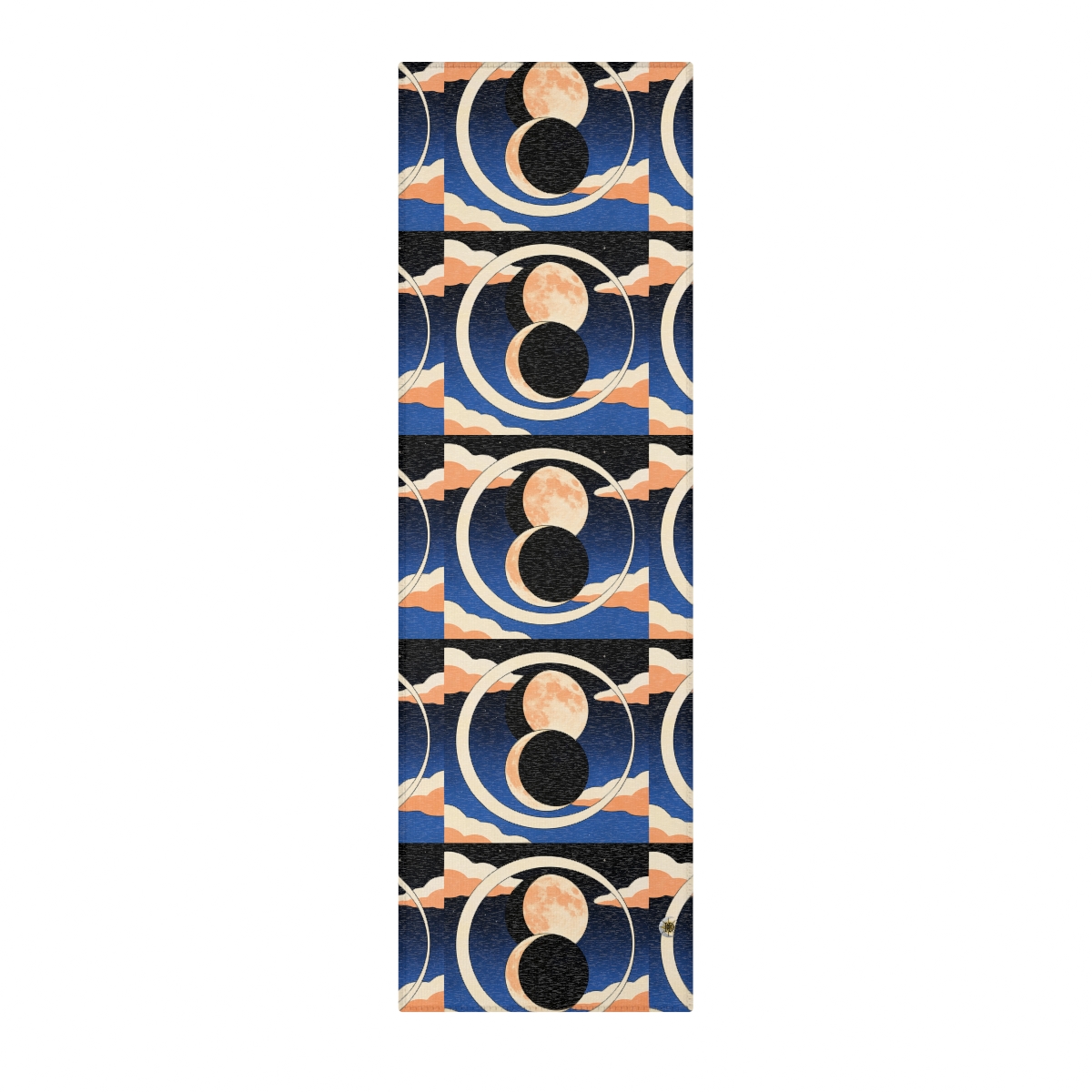HD Moonrise Orbit Polyester Chenille Area Rug — additional view