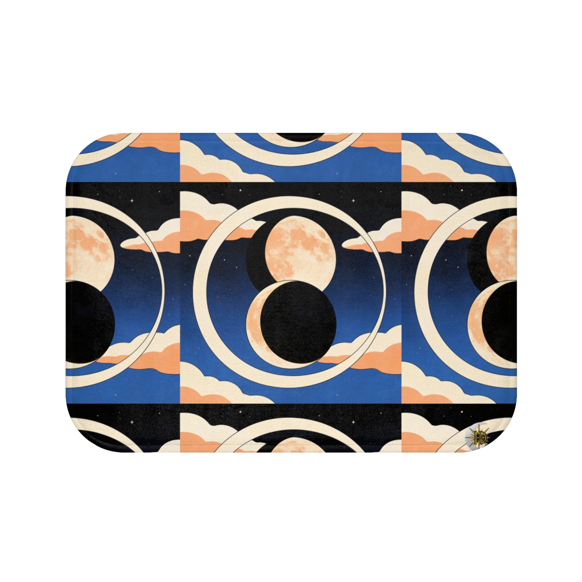 HD Moonrise Orbit Memory-Foam Bath Mat — additional view