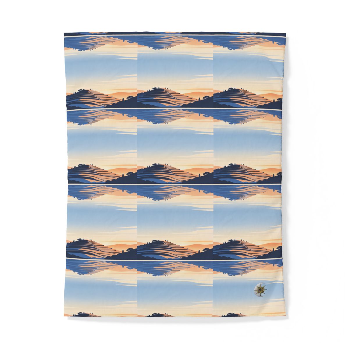 HD Terrace Reflections 100% Cotton Duvet Cover