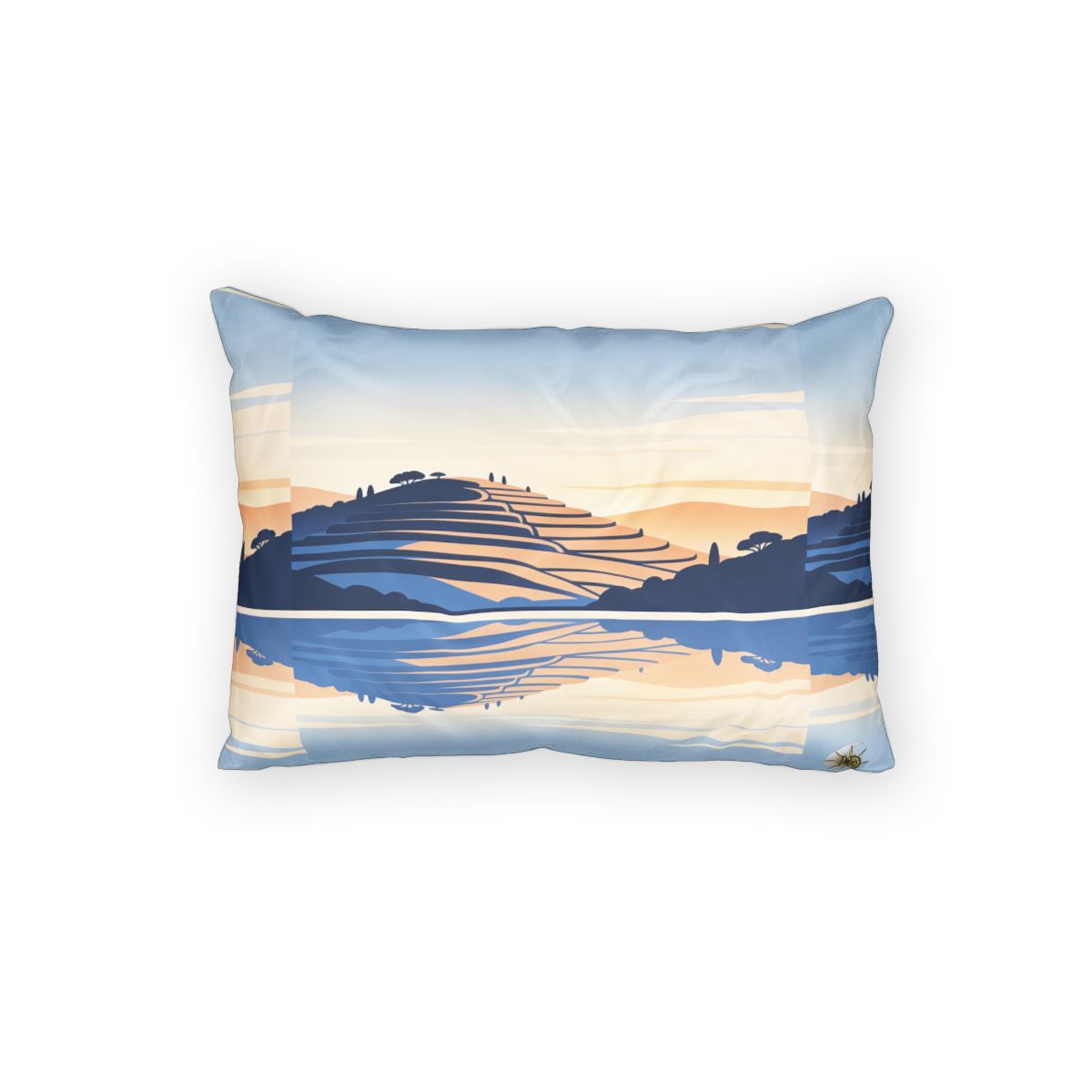 HD Terrace Reflections 100% Cotton Pillow Sham