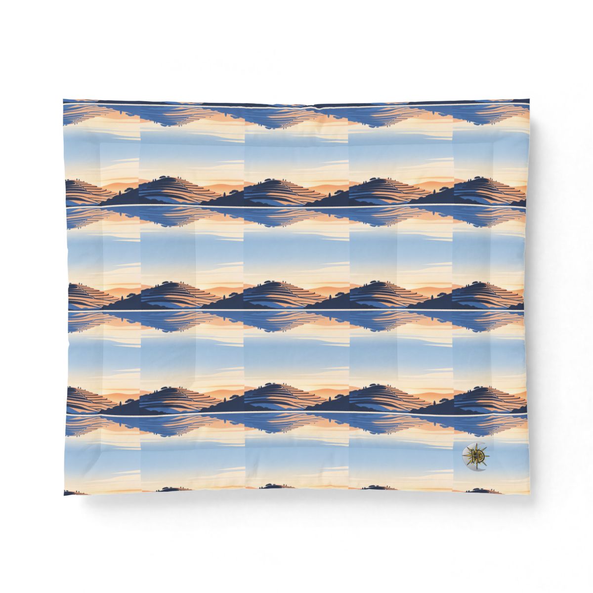 HD Terrace Reflections Cotton-Shell Comforter